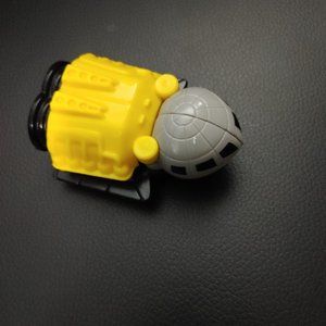 Hot Wheels 1994 Attack Pack Lunar Invader McDonalds Happy Meal Toy - Space Ship